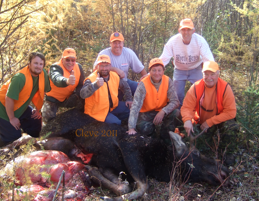 Cleve in Woods with Group