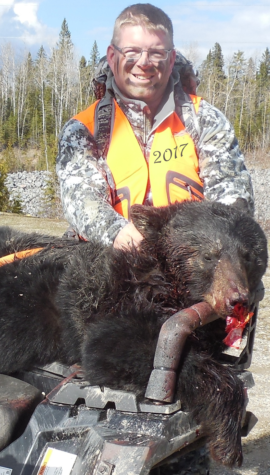 Jeff's first black bear