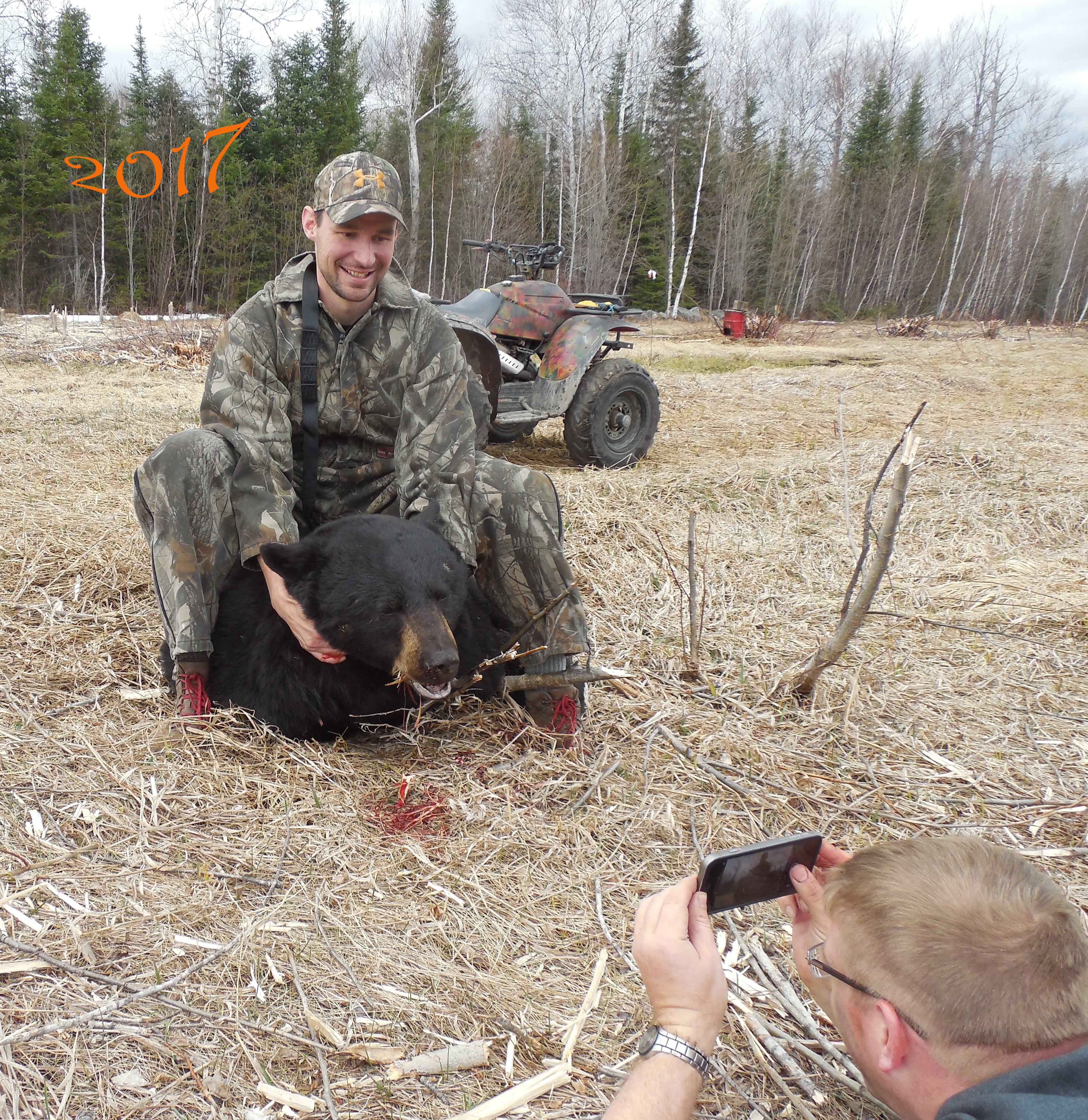 Nick's first black bear